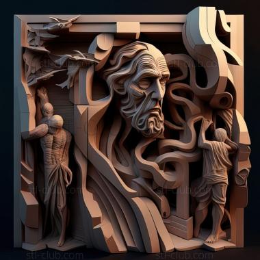 3D модель Игра Забытые воспоминания Альтернативные реальности (STL)